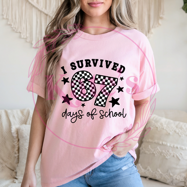 67th Day of School T-Shirt